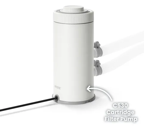 Intex Krystal Clear cartridge filter pump C530